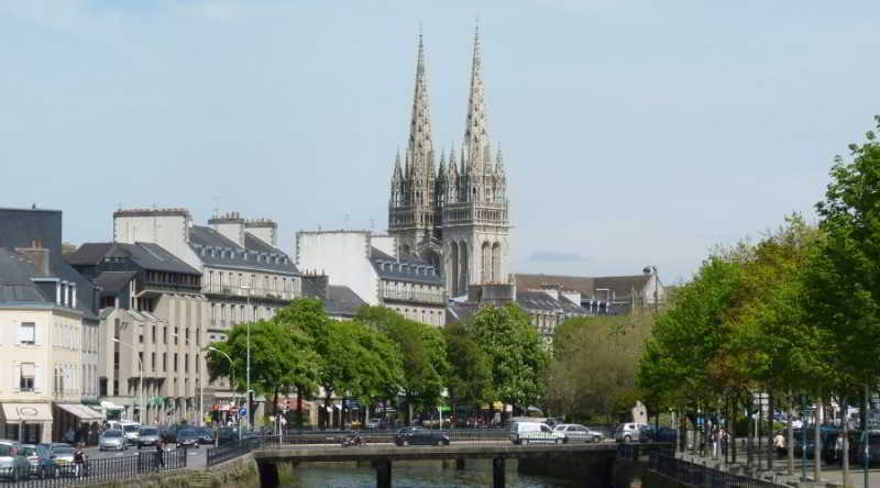 Terres de France - Appart'Hotel Quimper Bretagne Esterno foto